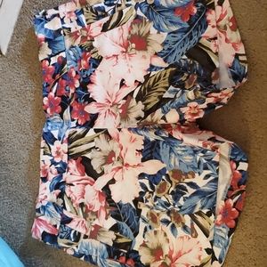 Jcrew floral shorts